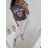 Women's Long Sleeve Hoodie Dress (S / M ONE SIZE) ITALIAN FASHION IMWA216095