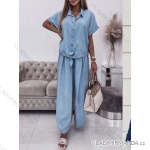 Women's Long Chiffon Short Sleeve Dress (S/M ONE SIZE) ITALIAN FASHION IMWGM23456