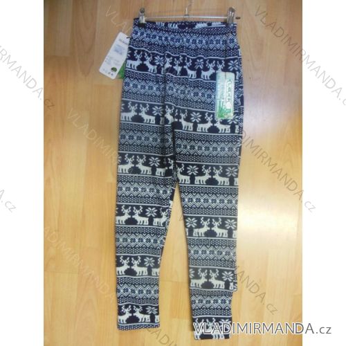 Leggings insulated with children's fur and adolescent girls (9-16 years) ELEVEK AB617-2
