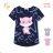 T-shirt short sleeve children's youth girls (116-146) KUGO WT0890