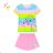 Set long-sleeved sweatshirt and sweatpants children's teen girl (98-128) KUGO JS0730