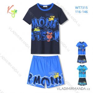 Set for children's long sleeve sweatshirt and sweatpants (116-146) KUGO M8107