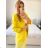 Women's Elegant Long Sleeve Jacket (S/M ONE SIZE) ITALIAN FASHION IMPLI228760 -   green pea -   S / M