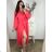 Women's Long Sleeve Shirt Dress (S/M ONE SIZE) ITALIAN FASHION IMWD232607