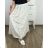 Skirt long summer women (uni sl) ITALIAN Fashion IM420490 XL/2XL white