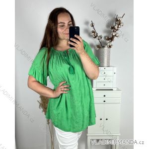 Tunic / blouse long sleeve women's oversized (3XL / 4XL ONE SIZE) ITALIAN FASHION IMWQ2191650