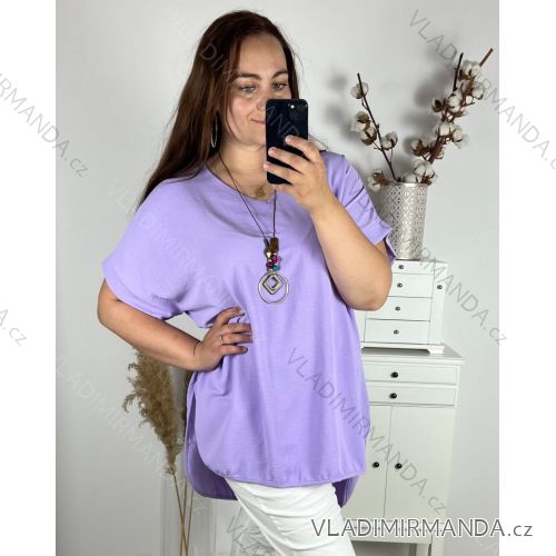 Tunic / blouse long sleeve women's oversized (3XL / 4XL ONE SIZE) ITALIAN FASHION IMWQ2191650