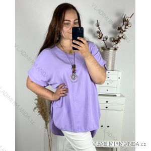 Tunic / blouse long sleeve women's oversized (3XL / 4XL ONE SIZE) ITALIAN FASHION IMWQ2191650