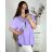 Tunic / blouse long sleeve women's oversized (3XL / 4XL ONE SIZE) ITALIAN FASHION IMWQ2191650 -   white -   3xl / 4xl