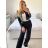 Women's Long Sleeve Leather Jacket (S-XL) ITALIAN FASHION IMPBB245525