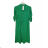 Shirt extended 3/4 long sleeve women's (L/XL/2XL ONE SIZE) ITALIAN FASHION IM423025 -   Green
 -   42/44