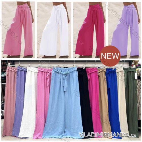 Women's Elegant Long Pants (S/M ONE SIZE) ITALIAN FASHION IMWB22197