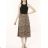 Women's Medium Length Skirt (S/M ONE SIZE) ITALIAN FASHION IWBB24222