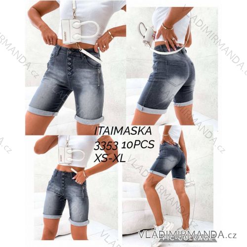 Women's denim jeans shorts (XS-XL) ITAIMASKA ITA243353