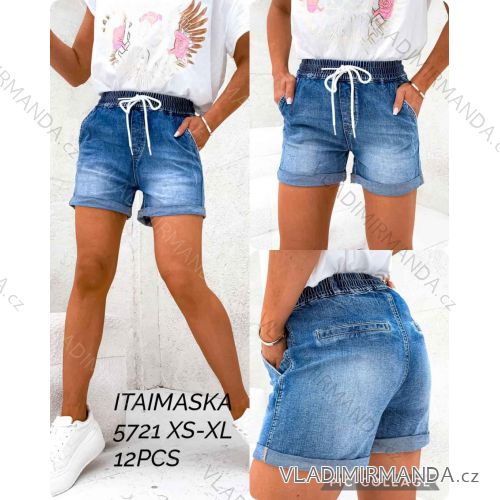 Women's denim jeans shorts (XS-XL) ITAIMASKA ITA245721