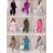 Women's Long Chiffon Short Sleeve Dress (S/M ONE SIZE) ITALIAN FASHION IMWGS231048
