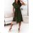 Women's Plus Size Short Sleeve Summer Shirt Dress (48/50/52 ONE SIZE) ITALIAN FASHION IMWGM231561