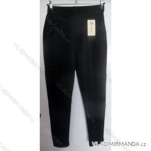 Pants elasticated with fur over-dimensional ladies (l-5xl) WU-100
