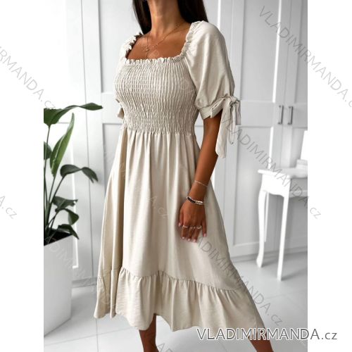 Women's Knitted Sweater Dress Set (S/M ONE SIZE) ITALIAN FASHION IMWE223972