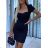 Women's Knitted Sweater Dress Set (S/M ONE SIZE) ITALIAN FASHION IMWE223972