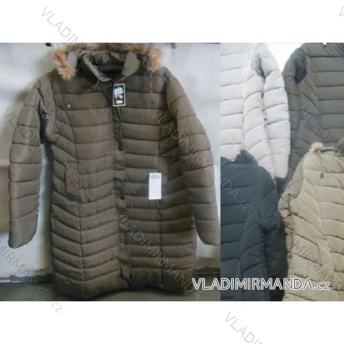 Jacket coat winter with hooded ladies oversized (l-3xl) HAUGE BY1505
