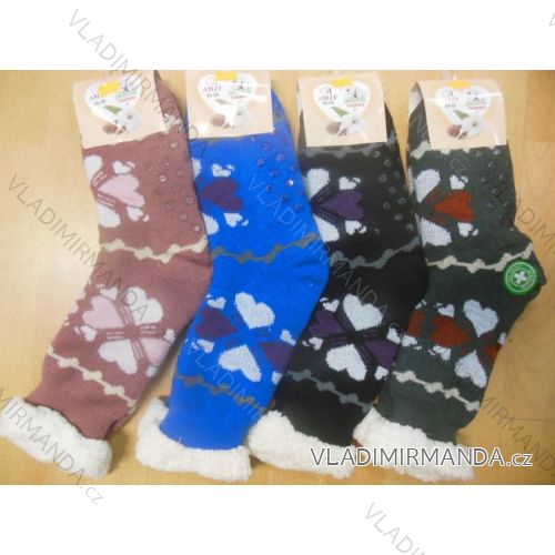 Socks insulated with cotton. thermo women (35-42) AMZF PB773
