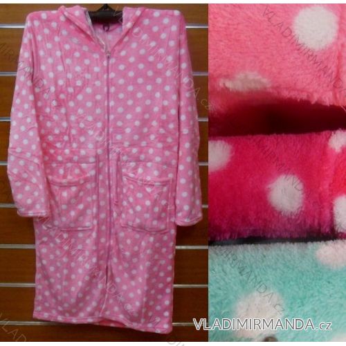 Ladies bathrobe (m-2xl) D.ARANDANO AM-6577
