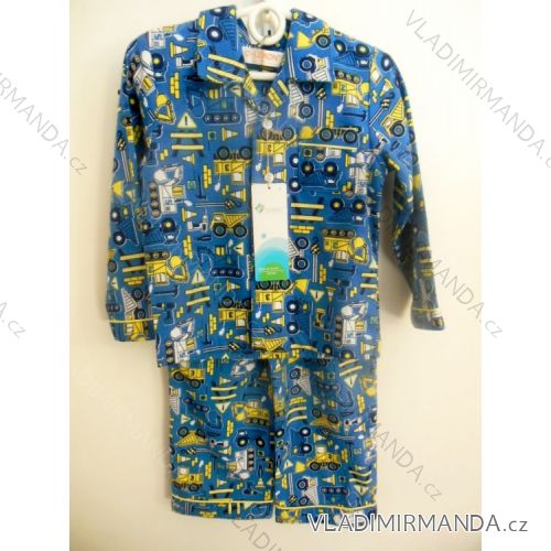 Pajamas flannel long boys (92-110) C-LEMON GH6623
