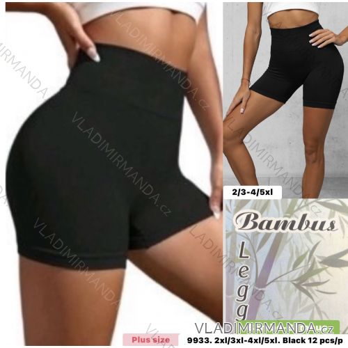 Women's plus size push short leggings (2XL-5XL) FASHION TMWL249933B