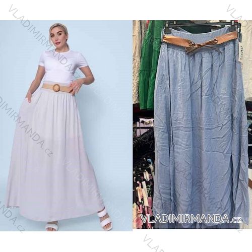 Women's Long Tulle Skirt (S/M ONE SIZE) ITALIAN FASHION IMWB233518