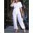 Women's Plus Size Elegant Tunic and Pants Set (44/46 ONE SIZE) ITALIAN FASHION IMWGB24017