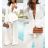 Women's Summer Muslin Shirt and Shorts Set (S/M ONE SIZE) ITALIAN FASHION IMWGB232513