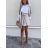 Women's Summer Muslin Shirt and Shorts Set (S/M ONE SIZE) ITALIAN FASHION IMWGB232513