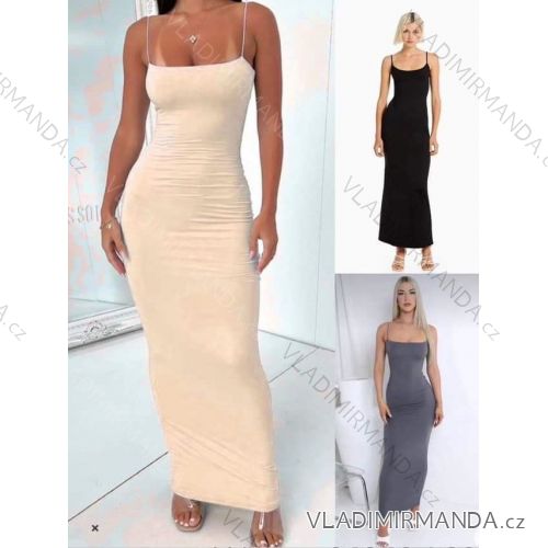 Women's long strapless dress (UNI S-M) ITALIAN FASHION IMM2433106