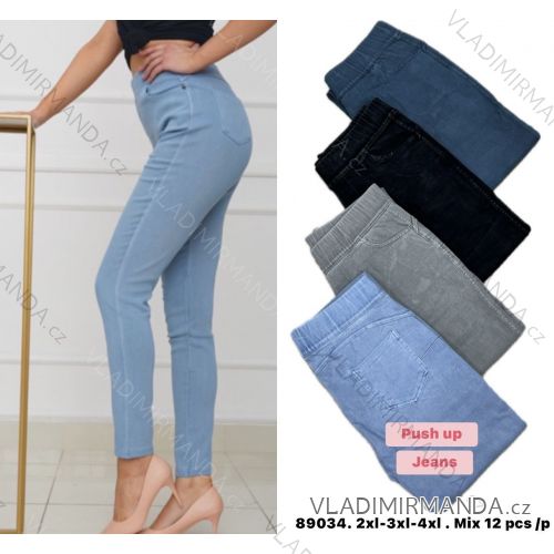 Leggings long insulated women's jeans (S-3XL) TURKISH FASHION TMWL20619