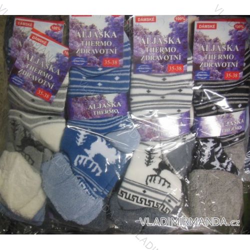 Socks warm thermo medical hem of ladies (35-42) ALJAŠKA 9518
