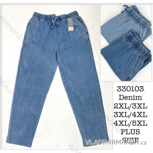 Pants jeans jeans long women's oversize (4XL-7XL) TURKISH FASHION TMWL2133007