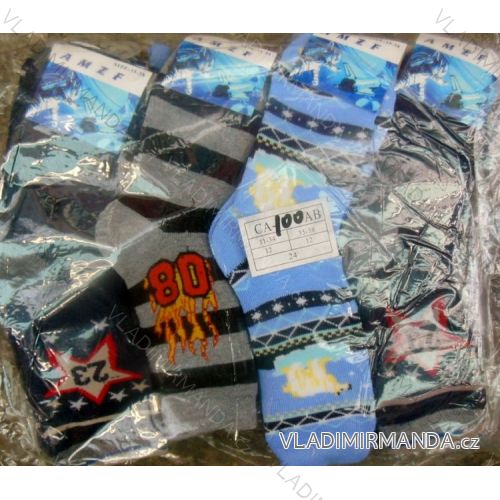 Socks warm thermo boys (31-38) AMZF CA-100AB
