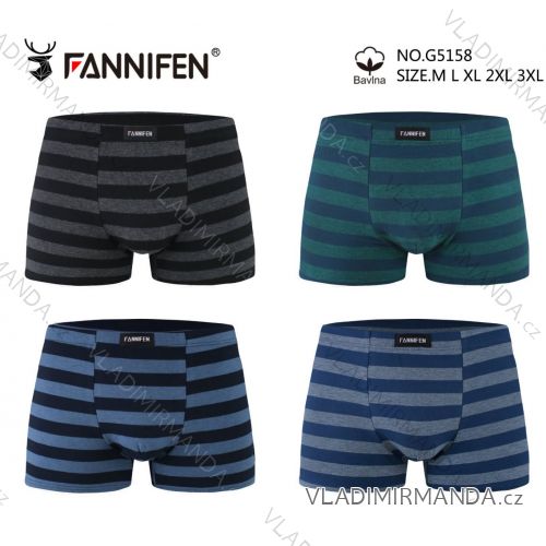 Men's boxer shorts cotton (L-3XL) FANNIFEN PES22G55450-K