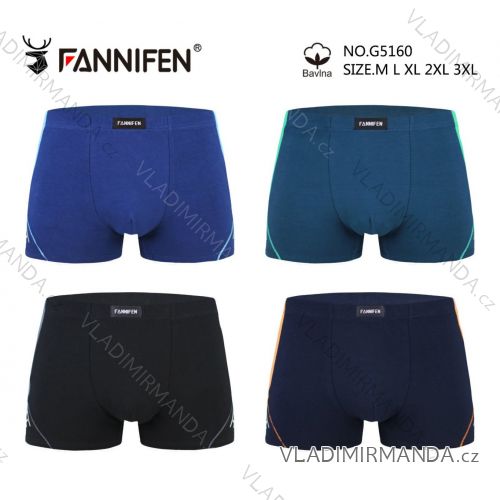 Men's boxer shorts cotton (L-3XL) FANNIFEN PES22G55450-K