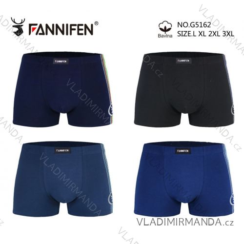 Men's boxer shorts cotton (L-3XL) FANNIFEN PES22G55450-K