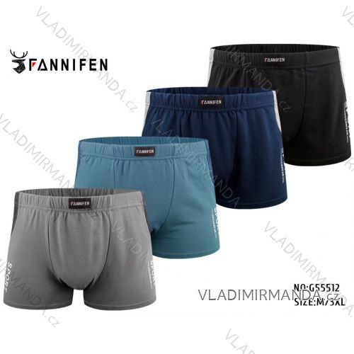 Men's boxer shorts cotton (L-3XL) FANNIFEN PES22G55450-K