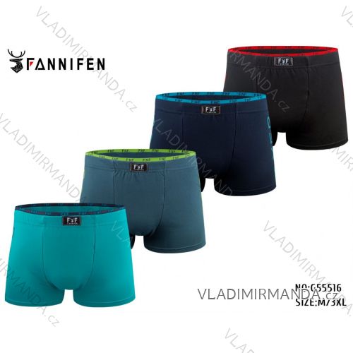 Men's cotton boxers (M, L, XL, 2XL, 3XL) FANNIFEN PES24G55516