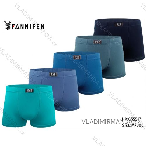 Men's boxer shorts cotton (L-3XL) FANNIFEN PES22G55450-K