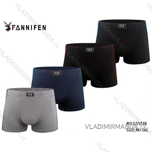 Men's boxer shorts cotton (L-3XL) FANNIFEN PES22G55450-K