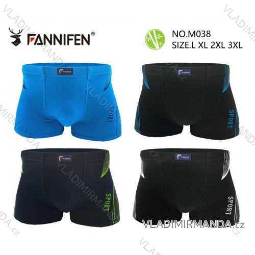 Men's boxer shorts cotton (L-3XL) FANNIFEN PES22G55450-K