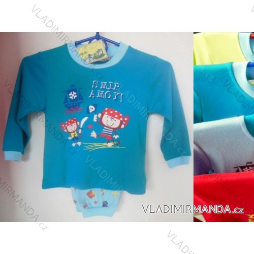 Pajamas long children's cotton boys (98-128) COANDIN S1398D
