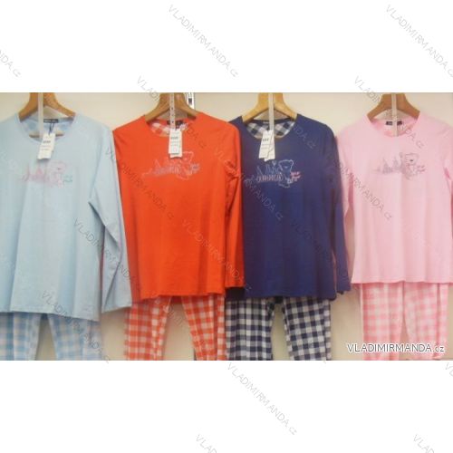Pajamas long ladies cotton (m-2xl) BENTER 65591