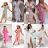 Women's Long Summer Shirt Short Sleeve Dress (S/M ONE SIZE) ITALIAN FASHION IMWY23133