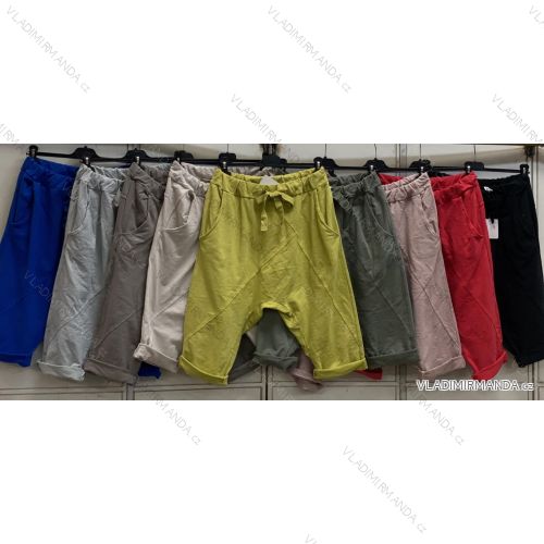 Sweatpants baggy 3/4 short women's (UNI SM) ITALIAN FASHION IMD20406